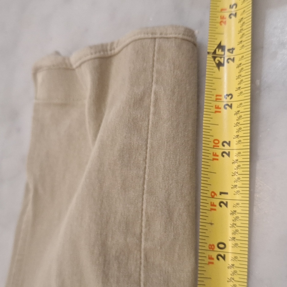 Grand Prix Ladies Riding Pants size 30 L Knee Patch Equestrian‎ Pant Tan AS IS - Picture 5 of 7